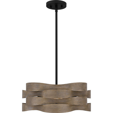 Appleton 2 Light Pendant in Matte Black 3