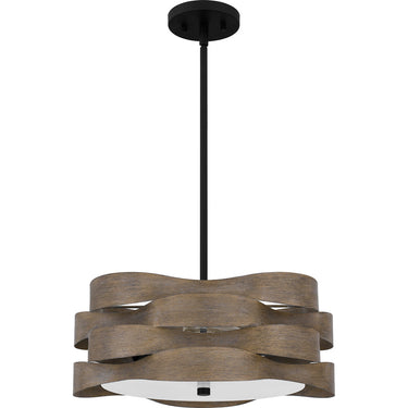 Appleton 2 Light Pendant in Matte Black 1