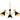 Arden 3 Light Chandelier in Matte Black 3