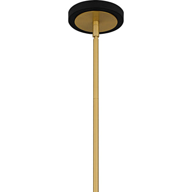 Arden 3 Light Chandelier in Matte Black 4