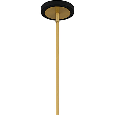 Arden 6 Light Chandelier in Matte Black 2
