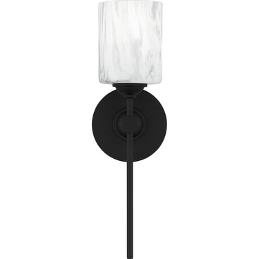 Aria 1 Light Bath Light in Matte Black 4