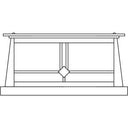 Arroyo Craftsman ABC-15 15" Aberdeen Column Mount