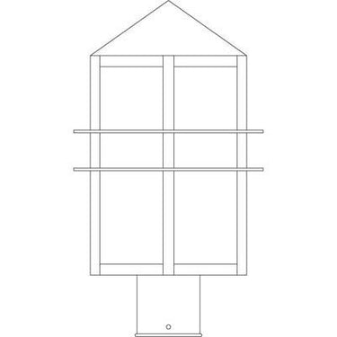 Arroyo Craftsman BEP-7 7" Bexley Post Mount