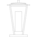 Arroyo Craftsman BRC-10 10" Brighton Column Mount