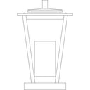 Arroyo Craftsman BRC-8 8" Brighton Cloumn Mount