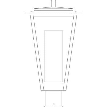 Arroyo Craftsman BRP-10 10" Brighton Post Mount
