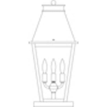 Arroyo Craftsman CRC-10 10" Croydon Column Mount