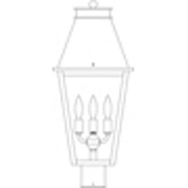 Arroyo Craftsman CRP-10 10" Croydon Post Mount