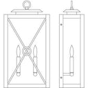 Arroyo Craftsman EXS-12 12" Exeter Sconce