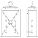 Arroyo Craftsman EXS-9 9" Exeter Sconce
