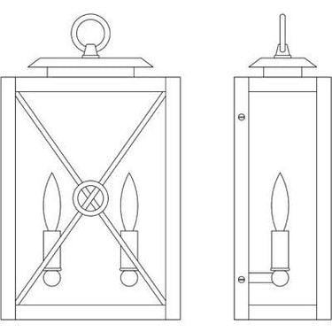 Arroyo Craftsman EXS-9 9" Exeter Sconce