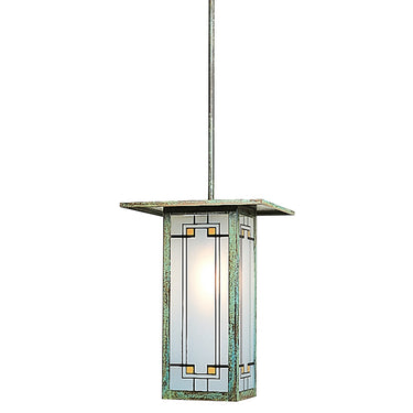 Arroyo Craftsman Franklin 9" Long Body Stem Hung Pendant image