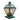 Arroyo Craftsman INC-10GR 10" Inverness Column Mount With Glass Roof 1