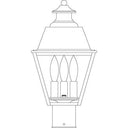 Arroyo Craftsman INP-8MR 8" Inverness Post Mount With Metal Roof