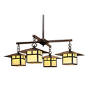 Arroyo Craftsman Monterey 12" Dining Chandelier image