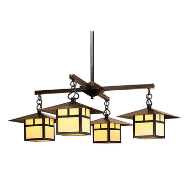 Arroyo Craftsman Monterey 12" Dining Chandelier image