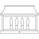 Arroyo Craftsman PRC-15 15" Providence Column Mount