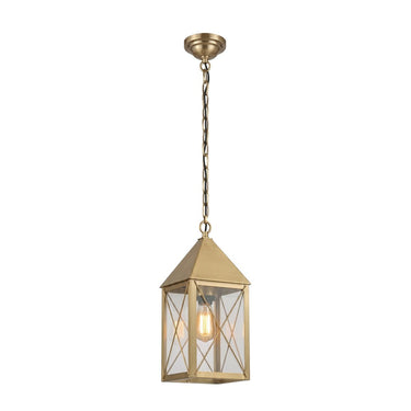 Ashford Pendant shown in the Antique Brass finish with a Clear shade - 9522-X-AB-CL 1