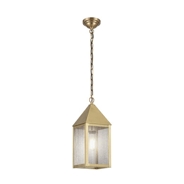 Ashford Pendant shown in the Antique Brass finish with a Seedy shade - 9522-AB-SDY 1