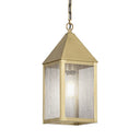 Ashford Pendant shown in the Antique Brass finish with a Seedy shade - 9522-AB-SDY
