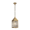 Ashford Pendant shown in the Antique Brass finish with a Seedy shade - 9522-H-AB-SDY 1