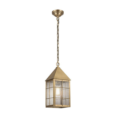 Ashford Pendant shown in the Antique Brass finish with a Seedy shade - 9522-H-AB-SDY 1