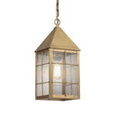 Ashford Pendant shown in the Antique Brass finish with a Seedy shade - 9522-H-AB-SDY