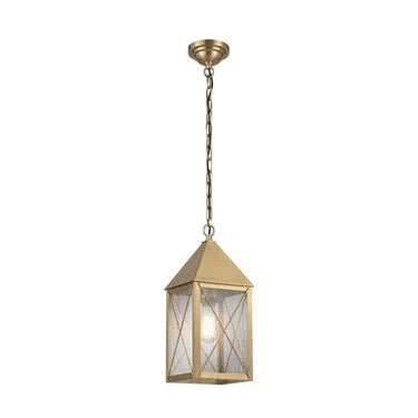 Ashford Pendant shown in the Antique Brass finish with a Seedy shade - 9522-X-AB-SDY 1