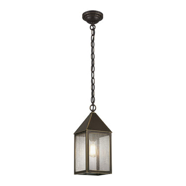 Ashford Pendant shown in the Bronze finish with a Seedy shade - 9522-BZ-SDY 1