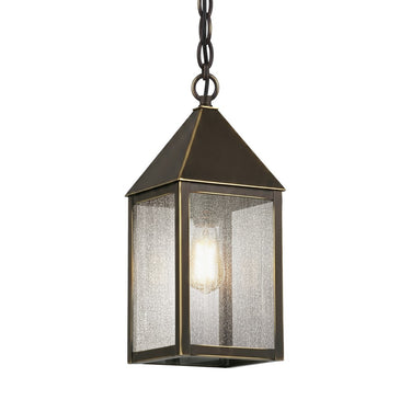 Ashford Pendant shown in the Bronze finish with a Seedy shade - 9522-BZ-SDY