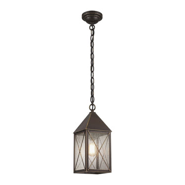 Ashford Pendant shown in the Bronze finish with a Seedy shade - 9522-X-BZ-SDY 1