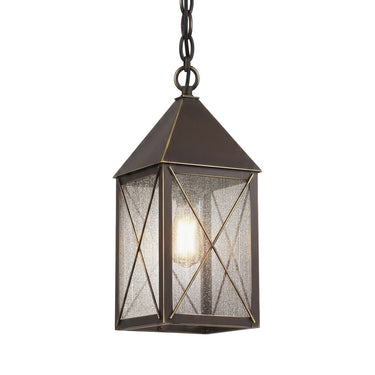 Ashford Pendant shown in the Bronze finish with a Seedy shade - 9522-X-BZ-SDY