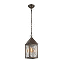 Ashford Pendant shown in the Dark Brass finish with a Clear shade - 9522-X-DB-CL 1