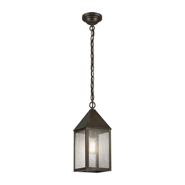 Ashford Pendant shown in the Dark Brass finish with a Seedy shade - 9522-DB-SDY 1
