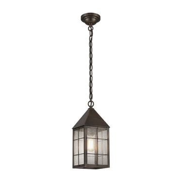 Ashford Pendant shown in the Dark Brass finish with a Seedy shade - 9522-H-DB-SDY 1