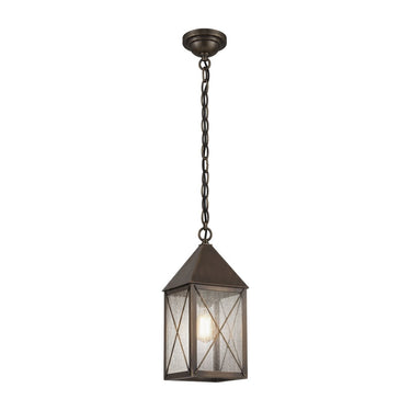 Ashford Pendant shown in the Dark Brass finish with a Seedy shade - 9522-X-DB-SDY 1