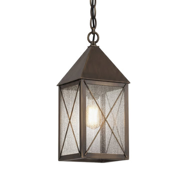 Ashford Pendant shown in the Dark Brass finish with a Seedy shade - 9522-X-DB-SDY