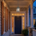 Ashford Pendant shown in the Gunmetal finish with a Seedy shade - 9522-GM-SDY 3