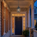 Ashford Pendant shown in the Matte Black finish with a Clear shade - 9522-X-BK-CL 2