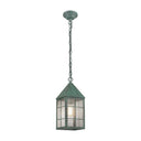 Ashford Pendant shown in the Verde Green finish with a Seedy shade - 9522-H-VG-SDY 1