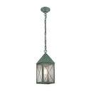 Ashford Pendant shown in the Verde Green finish with a Seedy shade - 9522-X-VG-SDY 1