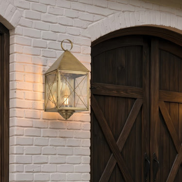 Ashford Sconce shown in the Antique Brass finish with a Clear shade - 9511-X-AB-CL-C 2
