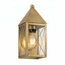 Ashford Sconce shown in the Antique Brass finish with a Clear shade - 9521-X-AB-CL