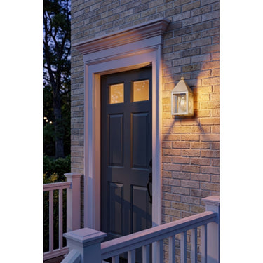 Ashford Sconce shown in the Antique Brass finish with a Clear shade - 9531-AB-CL 2