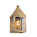 Ashford Sconce shown in the Antique Brass finish with a Clear shade - 9531-H-AB-CL