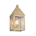 Ashford Sconce shown in the Antique Brass finish with a Clear shade - 9531-X-AB-CL