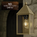 Ashford Sconce shown in the Antique Brass finish with a Clear shade - 9531P-AB-CL 3