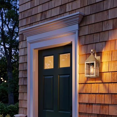 Ashford Sconce shown in the Antique Brass finish with a Clear shade - 9531P-H-AB-CL 2