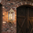 Ashford Sconce shown in the Antique Brass finish with a Clear shade - 9561-AB-CL-C 2